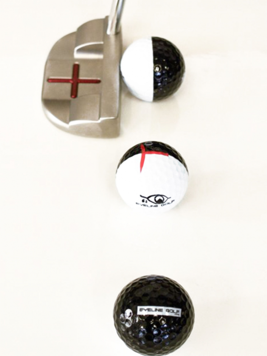 Eyeline Golf My Roll 2 Colour Training Balls - 3 Pack - Image 2