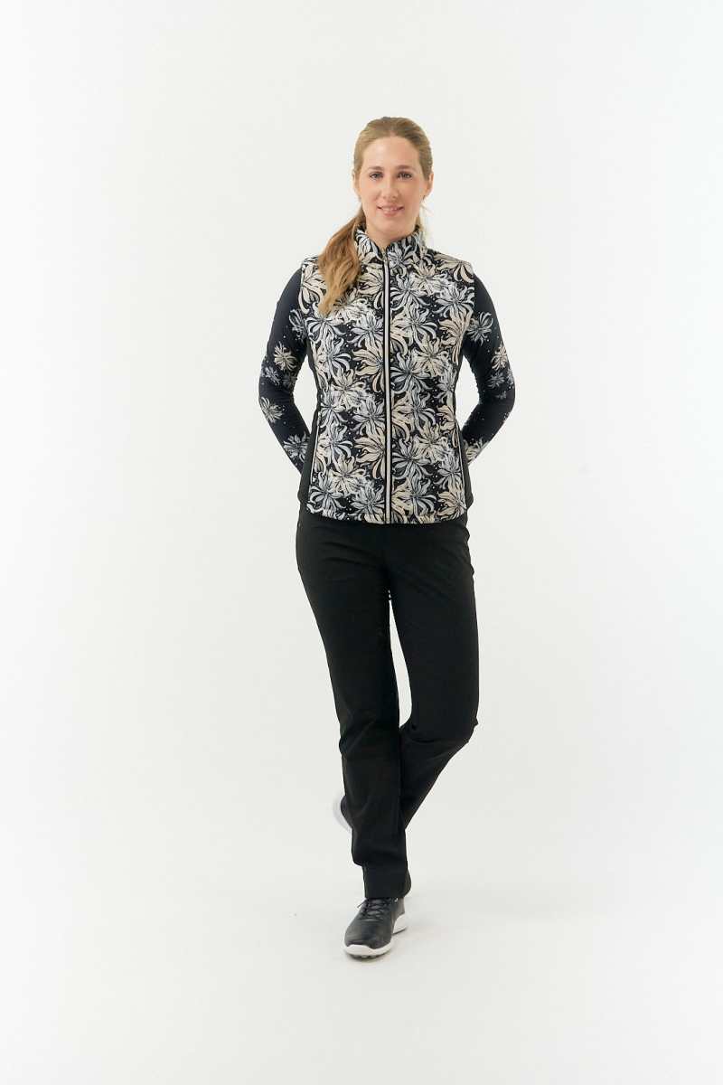 Pure Golf Auttie Winterweight Jacket - Champagne Orchid - Image 4