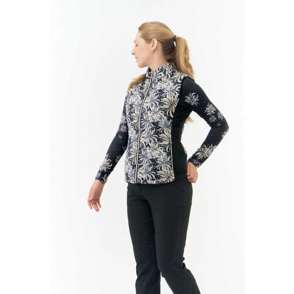 Pure Golf Auttie Winterweight Jacket - Champagne Orchid - Image 3