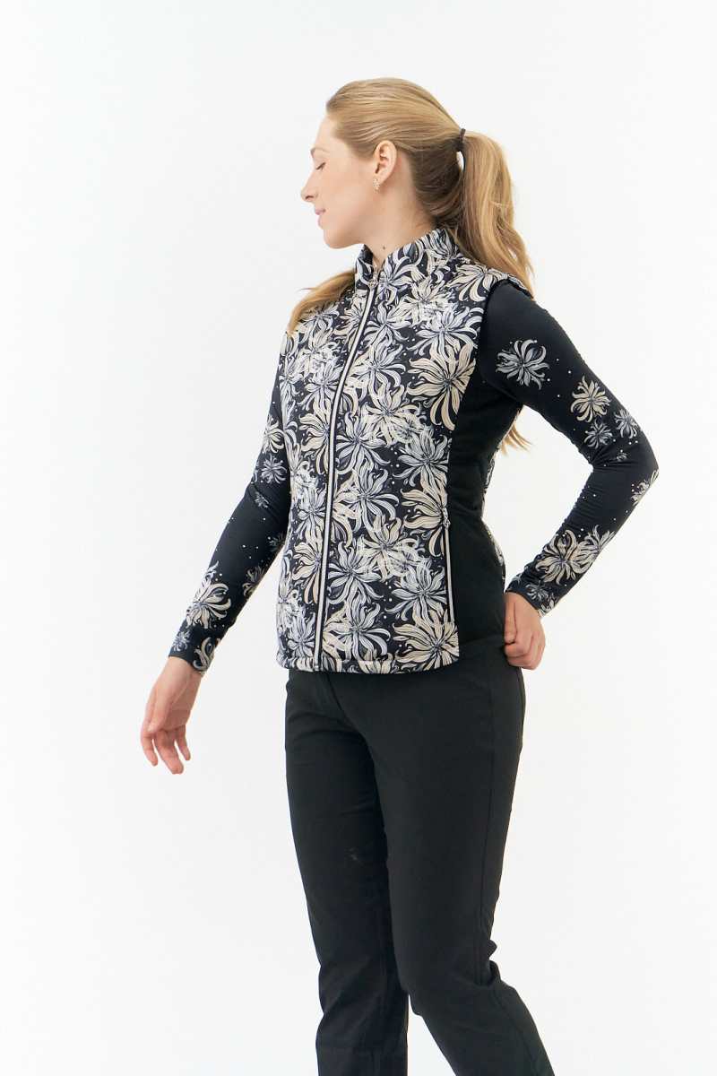 Pure Golf Auttie Winterweight Jacket - Champagne Orchid - Image 3