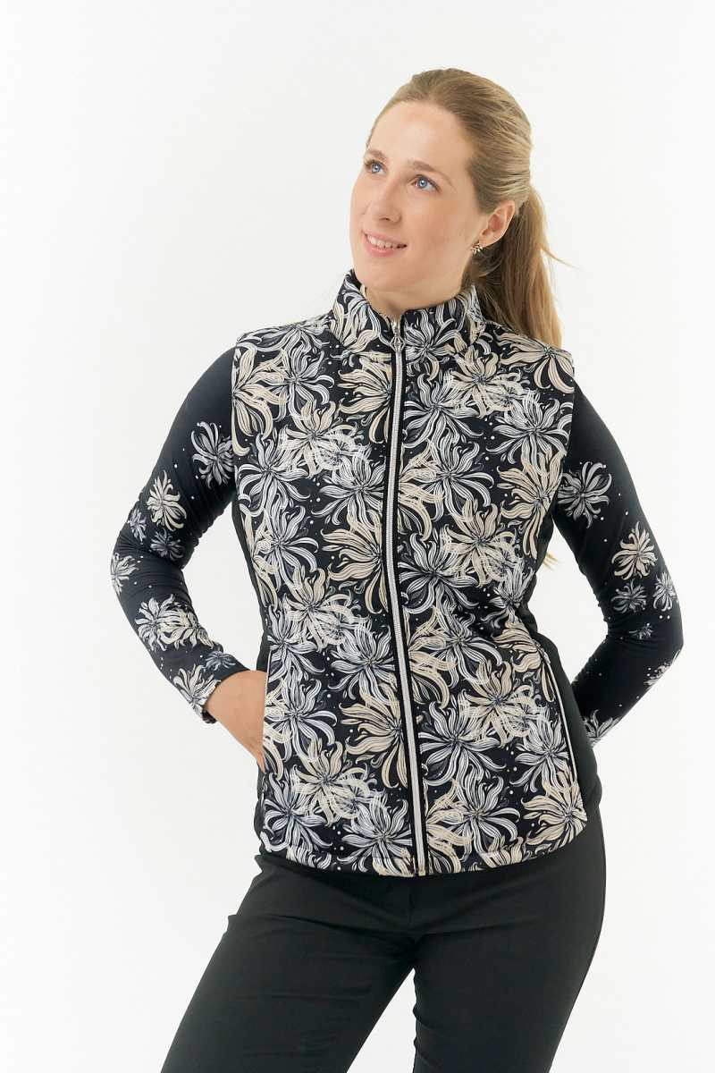 Pure Golf Auttie Winterweight Jacket - Champagne Orchid