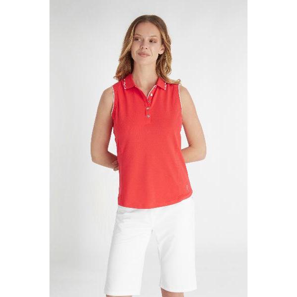 Green Lamb Nadia Club Sleeveless Polo Shirt - Image 8