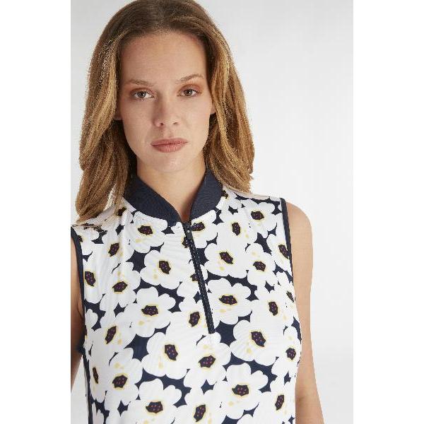 Green Lamb Nikki Printed Sleeveless Dress - Poppy Print - Image 4