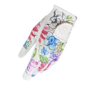 Cabretta Leather Lycra Comfort Golf Glove - Botanical Skech