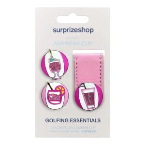 Surprizeshop Cocktails For The Course Ball Markers and Anywear Clip Set
