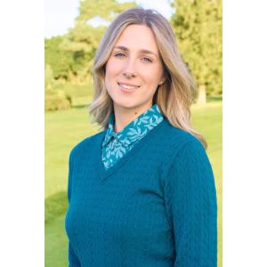 Suzie Summerweight Ladies Golf Jumper - Teal