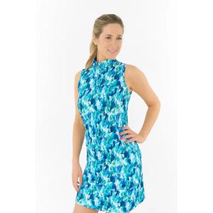 Pure Golf Miley Sleeveless Golf Dress - Water Lily