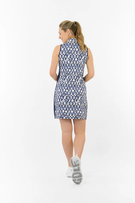 Sophie Sleeveless Golf Dress - Sands of Time - Image 4