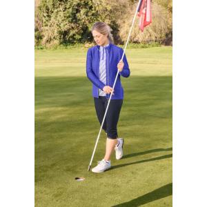 Poppy PWP Textured Ladies Golf Jacket - Yale Navy