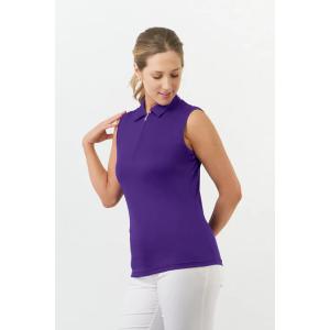 Thrive2 Sleeveless Ladies Golf Polo Shirt - Purple