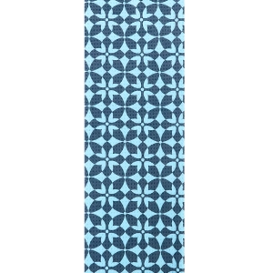Microfibre Tri-fold Ladies Golf Towel – Riviera Blue
