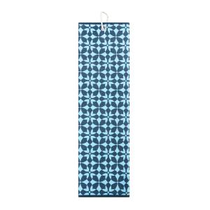Microfibre Tri-fold Ladies Golf Towel - Riviera Blue