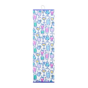 Microfibre Tri-fold Ladies Golf Towel - Over Eighteen Boozy