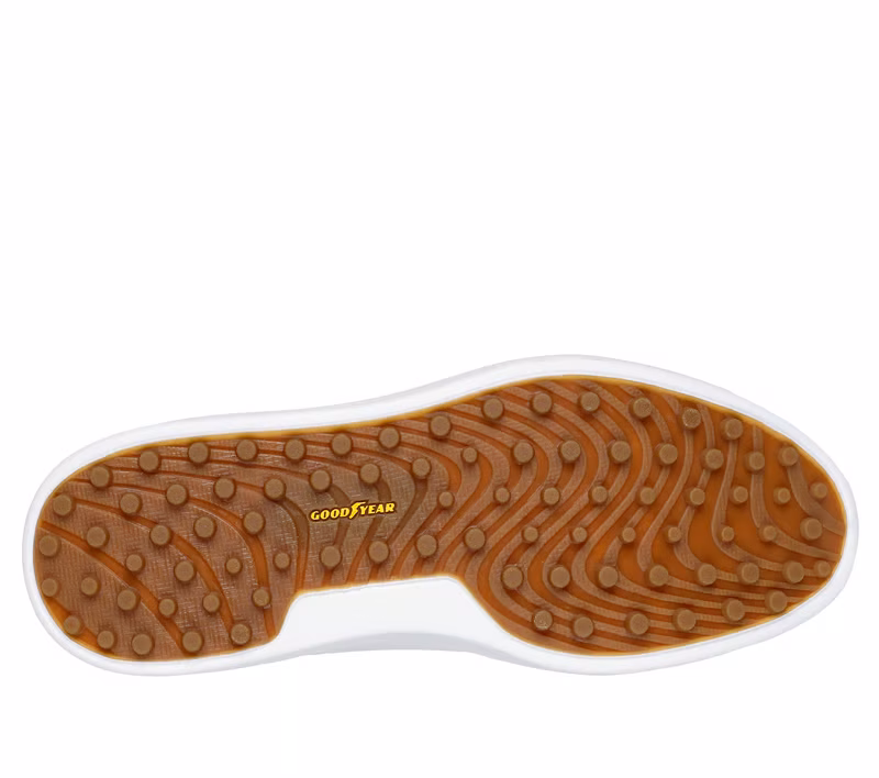 Skechers Waterproof Relaxed Fit: GO GOLF Drive 6 White/Gold - Image 4