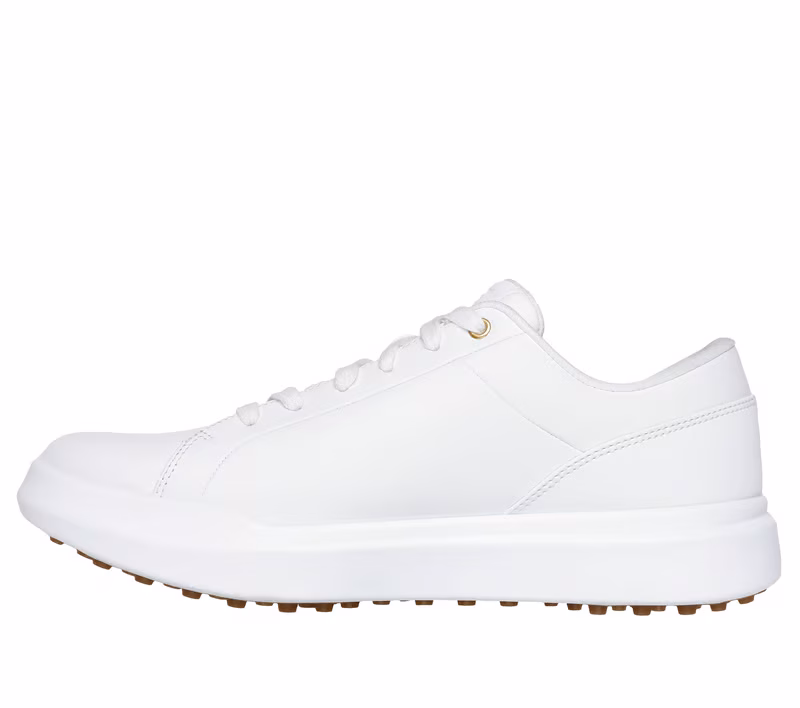 Skechers Waterproof Relaxed Fit: GO GOLF Drive 6 White/Gold - Image 6